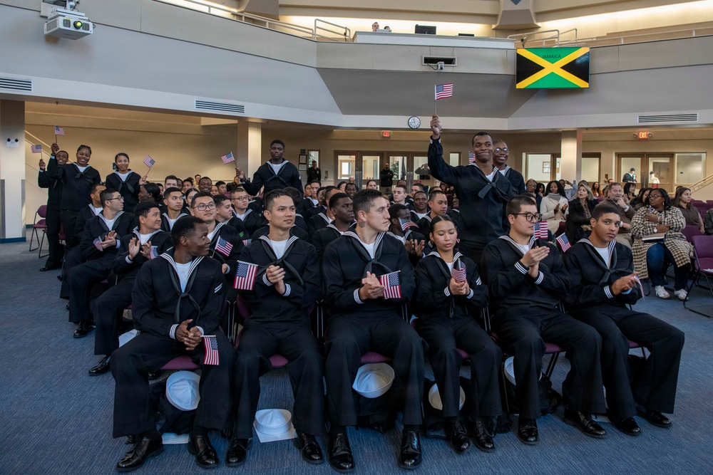 Recruit Training Command Naturalization Ceremony