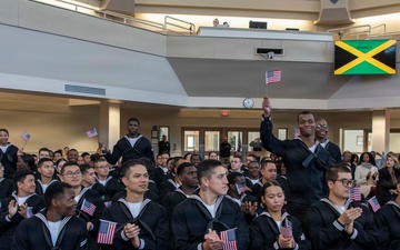 Recruit Training Command Naturalization Ceremony