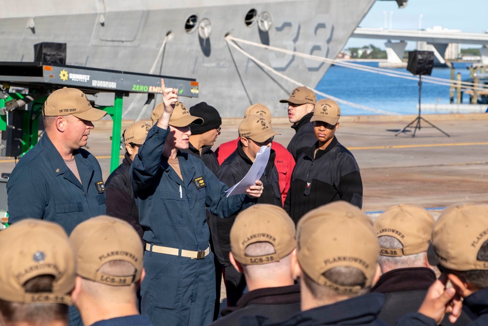 USS Pierre (LCS 38) Commissioning Week