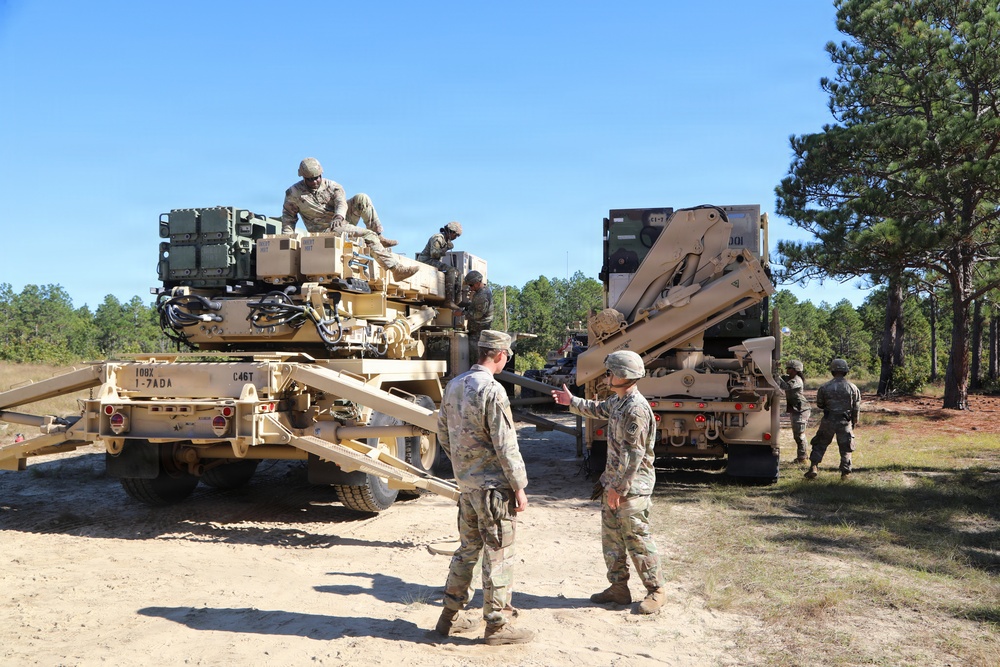 1-7 Air Defense Artillery Conducts Field Training Exercise