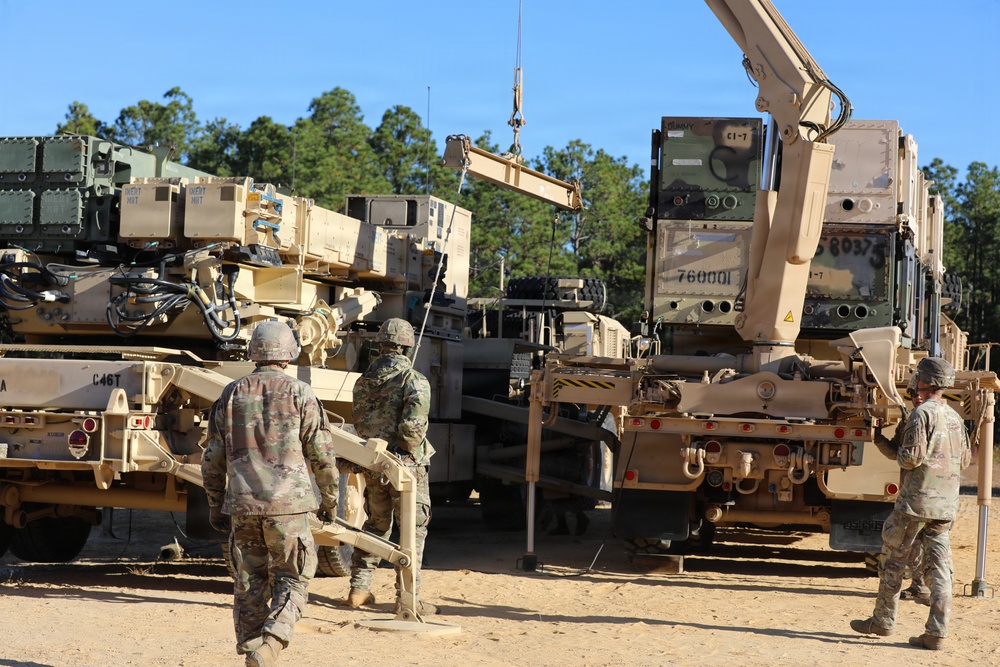 1-7 Air Defense Artillery Conducts Field Training Exercise