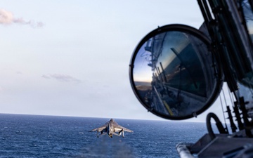 22nd MEU(SOC) | Flight Operations aboard USS Iwo Jima during Deployment