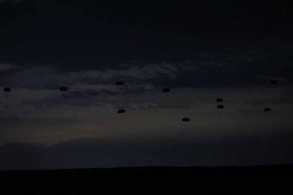 Midnight Airborne Jump