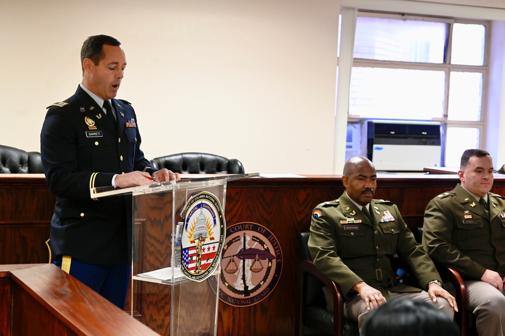 U.S. Army Lt. Col. Justin A. Price Promotion Ceremony