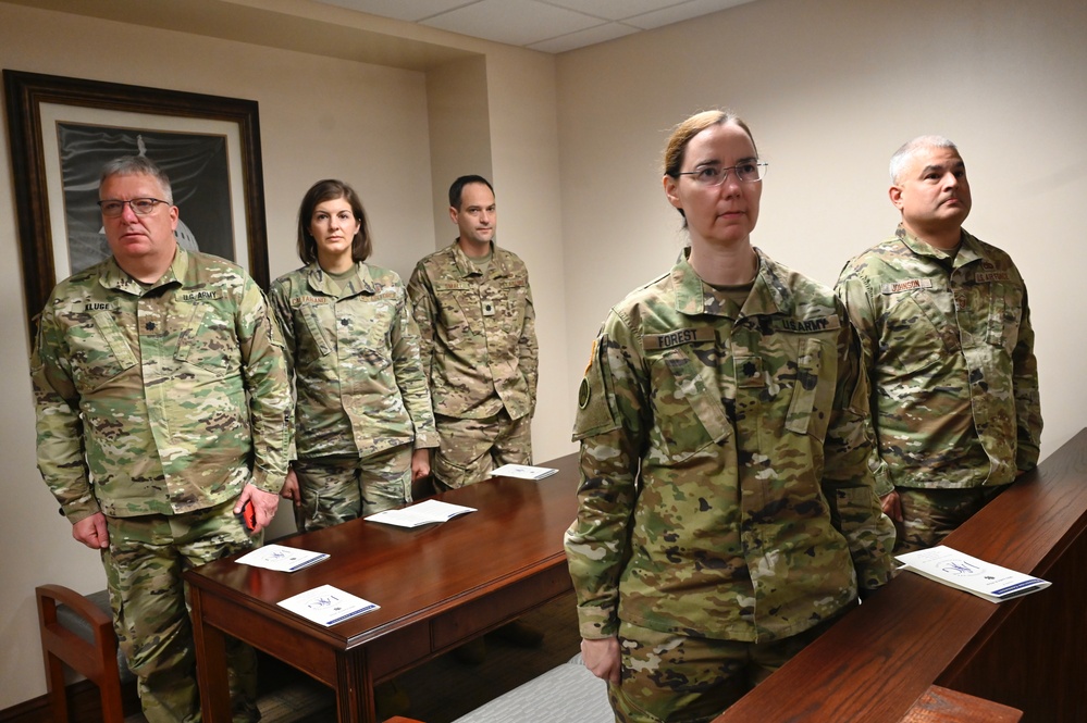 U.S. Army Lt. Col. Justin A. Price Promotion Ceremony