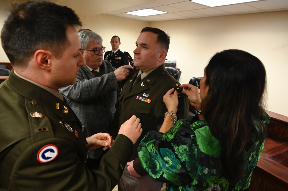 U.S. Army Lt. Col. Justin A. Price Promotion Ceremony