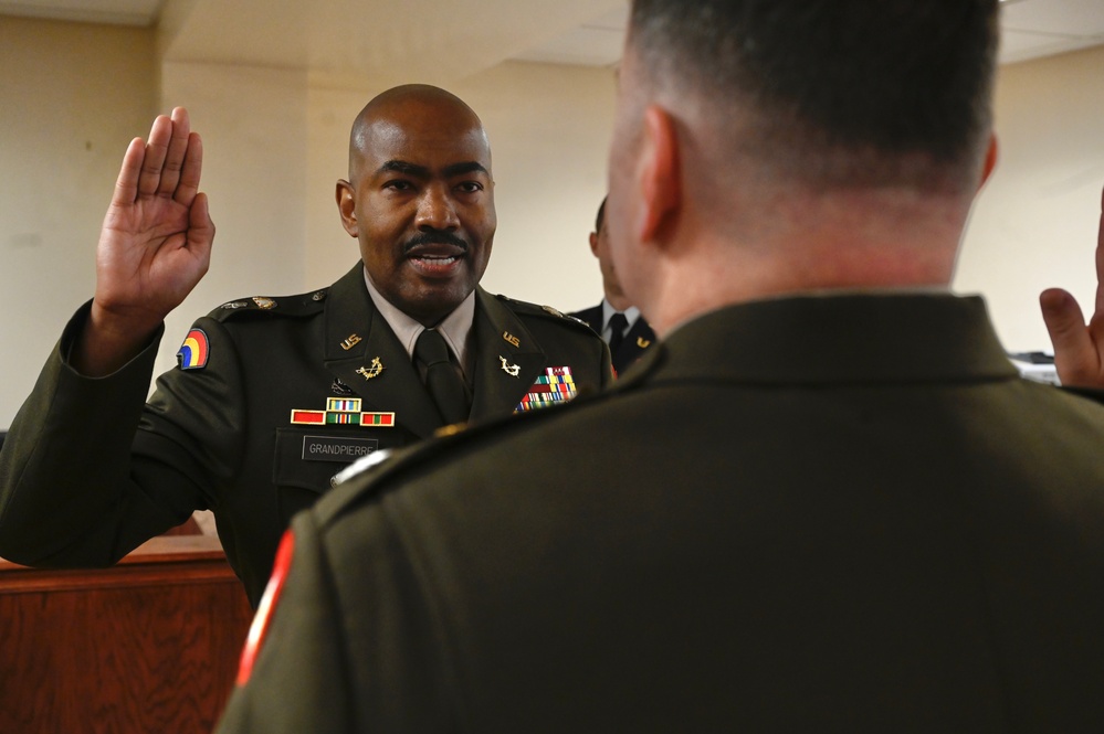 U.S. Army Lt. Col. Justin A. Price Promotion Ceremony