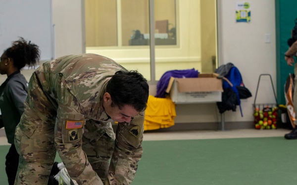D.C. National Guard Provides Community Support at Washington Tennis &amp; Education Foundation