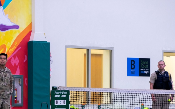 D.C. National Guard Provides Community Support at Washington Tennis &amp; Education Foundatio