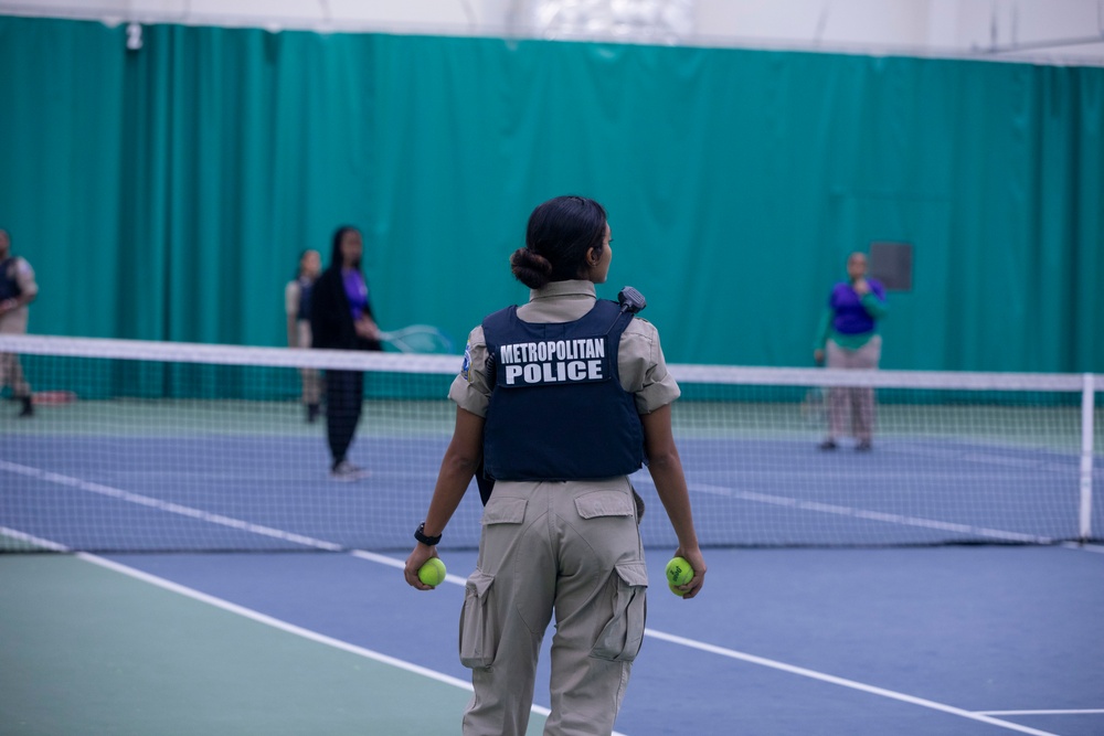 D.C. National Guard Provides Community Support at Washington Tennis &amp; Education Foundation