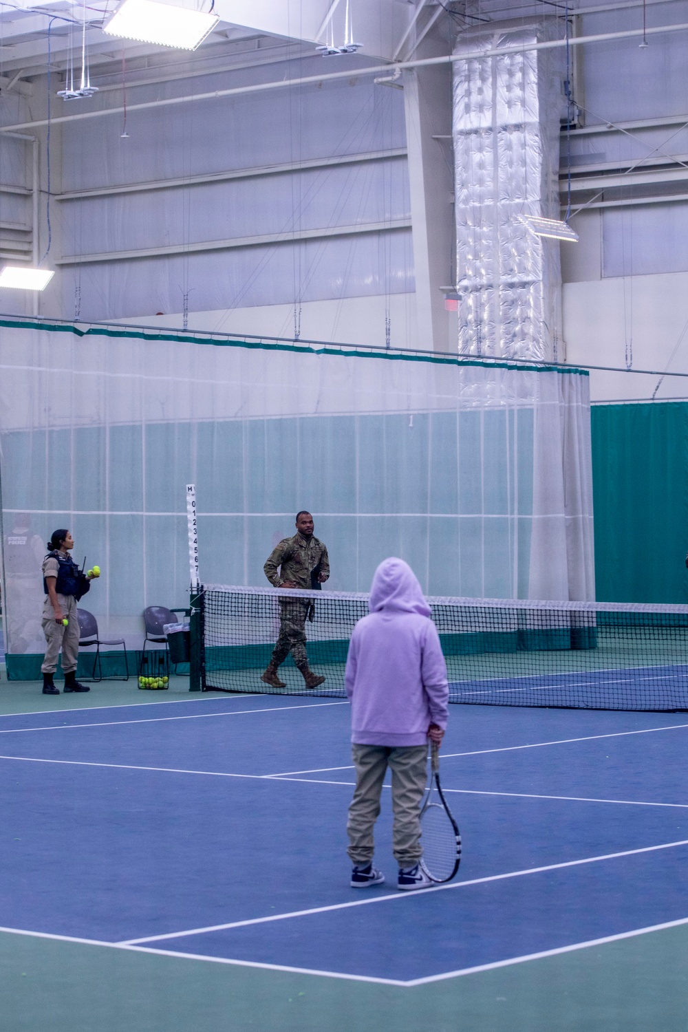 D.C. National Guard Provides Community Support at Washington Tennis &amp; Education Foundation