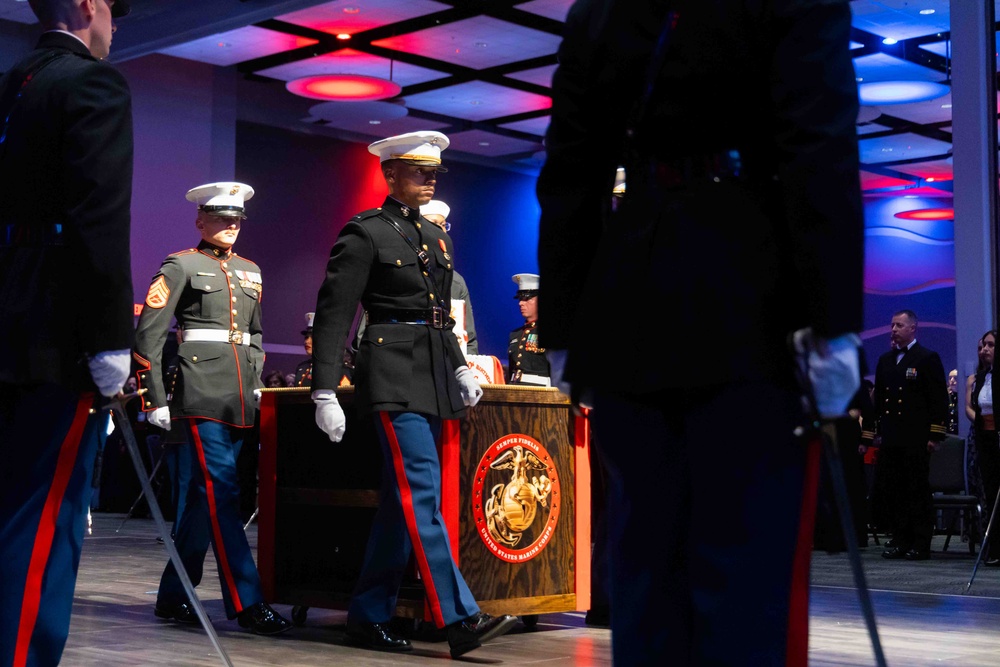 2nd Marine Logistics Group Celebrates 250th Marine Corps Birthday 