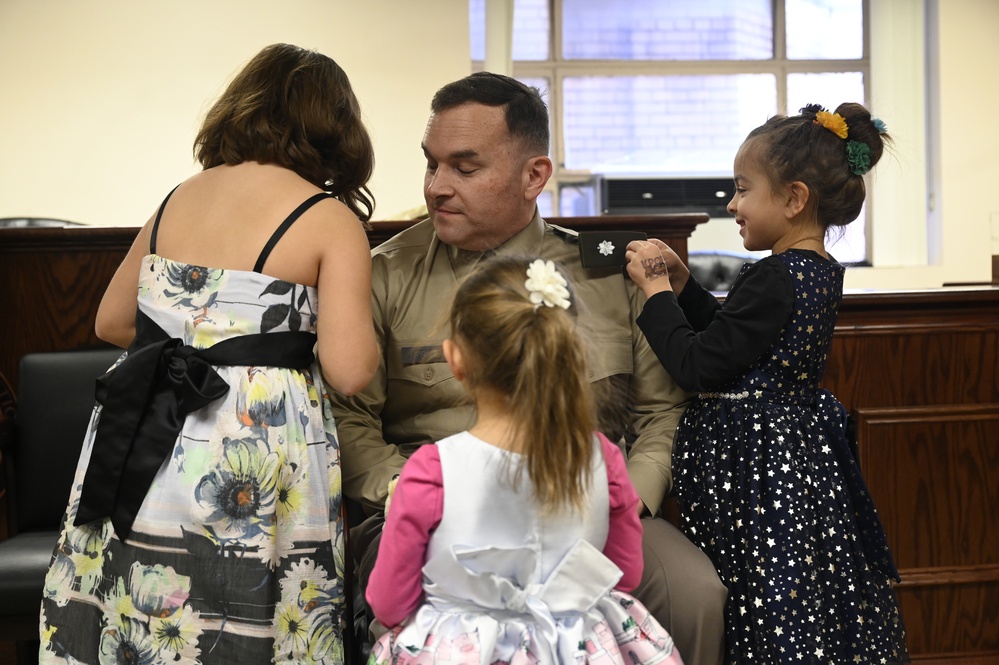 U.S. Army Lt. Col. Justin A. Price Promotion Ceremony