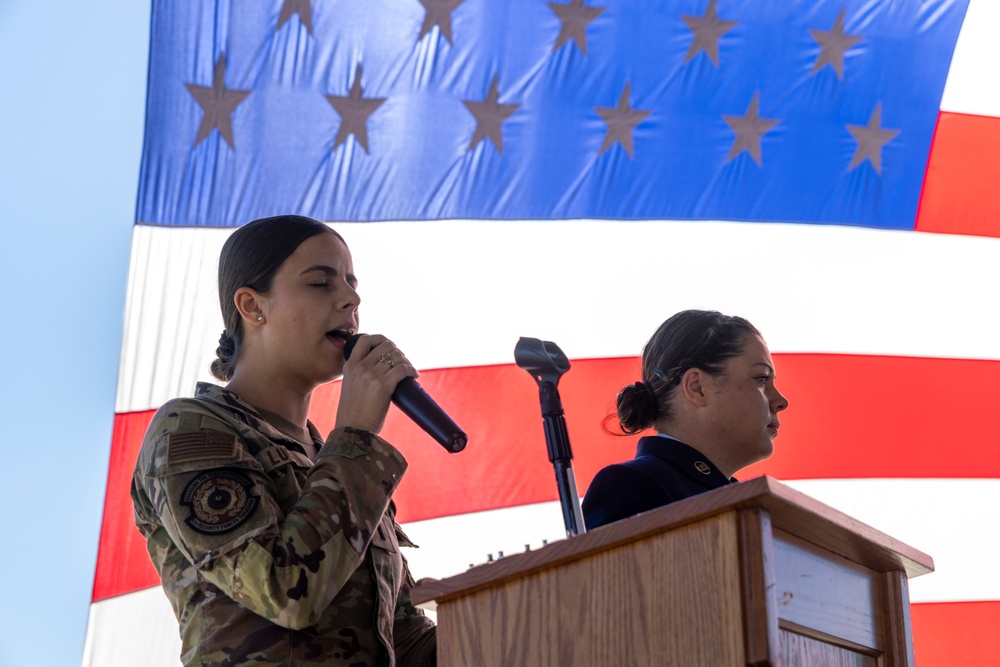 Beale Air Force Base Honor Guard Class 25-B Graduation Ceremony