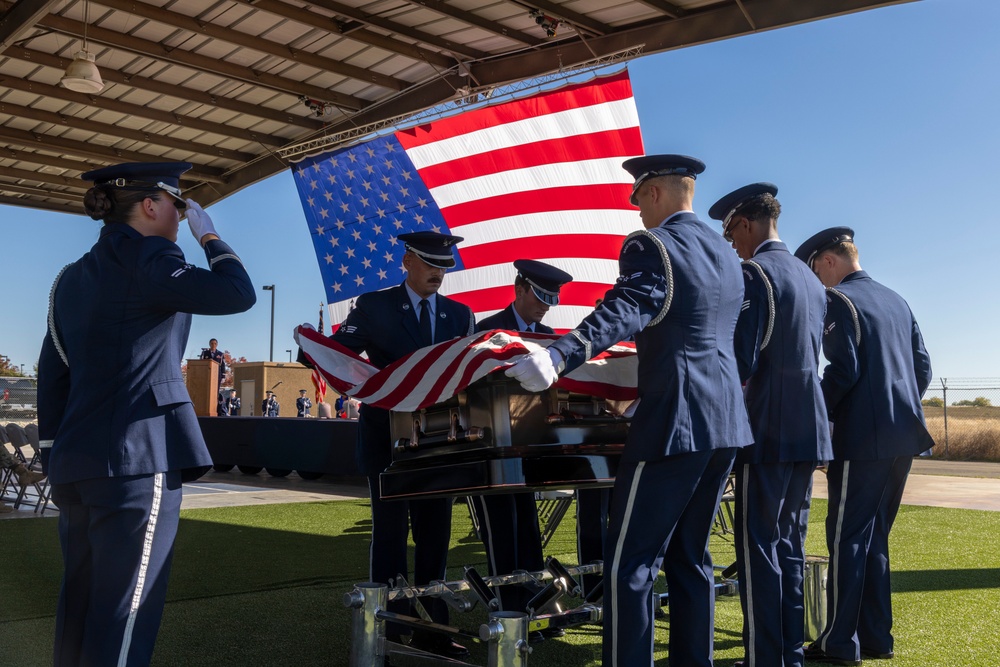 Beale AFB Honor Guard Class 25-B Graduation Ceremony