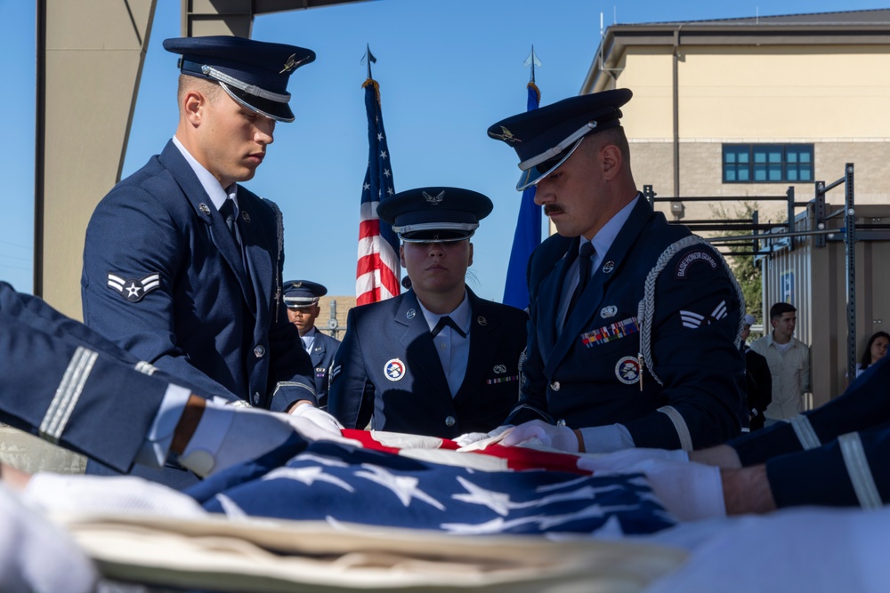 Beale AFB Honor Guard Class 25-B Graduation Ceremony