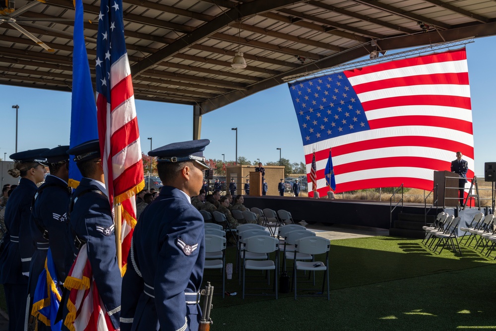 Beale AFB Honor Guard Class 25-B Graduation Ceremony
