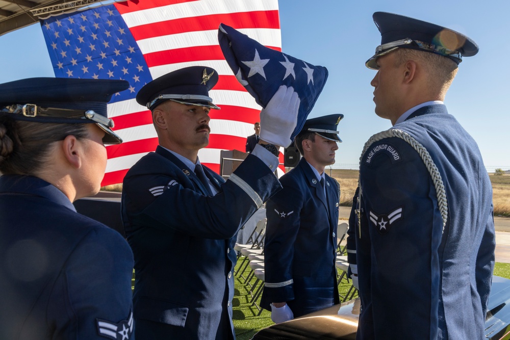 Beale AFB Honor Guard Class 25-B Graduation Ceremony