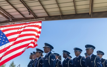 Beale AFB Honor Guard Class 25-B Graduation Ceremony