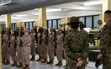 SMMC Ruiz visits MCRD Parris Island