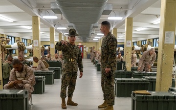 SMMC Ruiz visits MCRD Parris Island