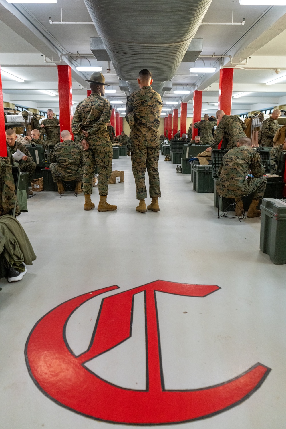 SMMC Ruiz visits MCRD Parris Island