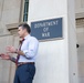 SW Hegseth Installs War Department Sign
