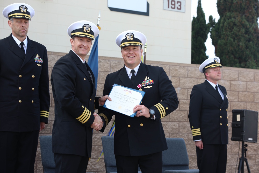 Explosive Ordnance Disposal Mobile Unit 11 Change of Command