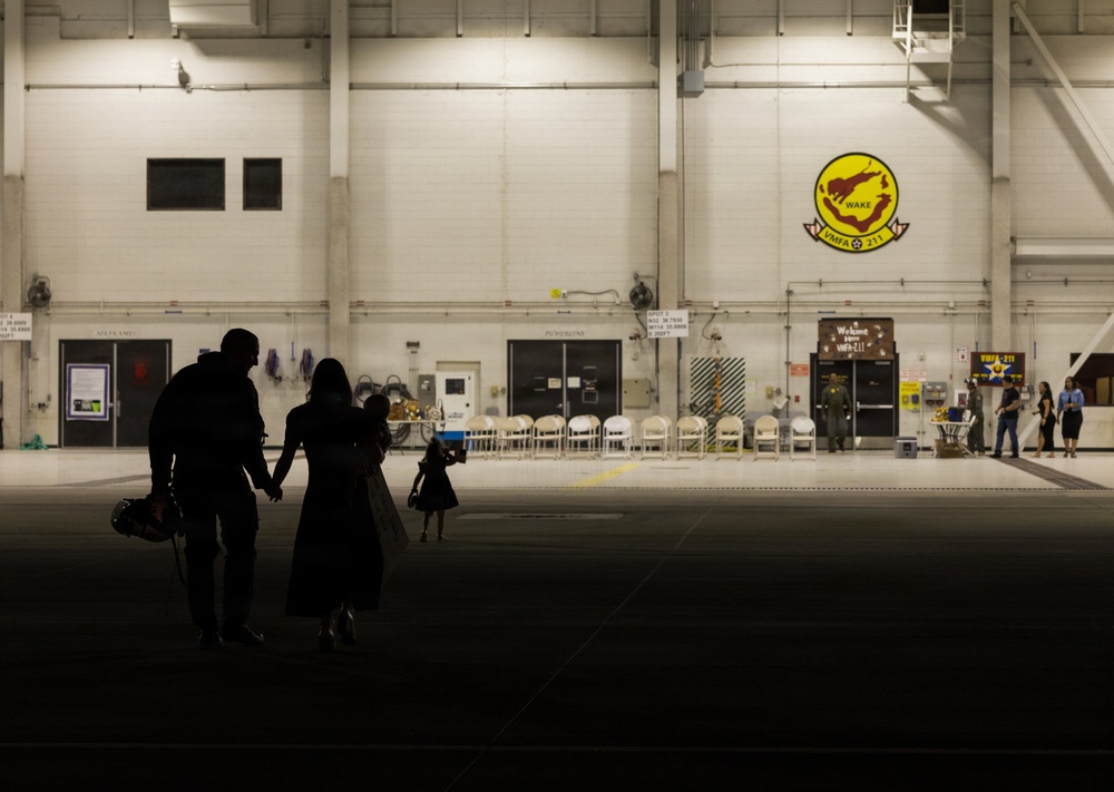 VMFA-211 Returns Homes after Deployment to Japan
