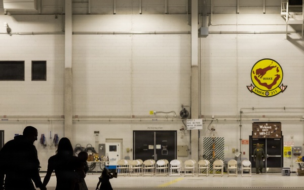 VMFA-211 Returns Homes after Deployment to Japan