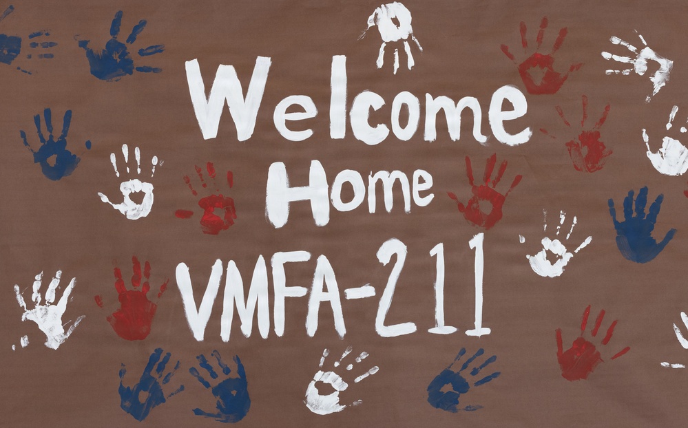 VMFA-211 Returns Homes after Deployment to Japan