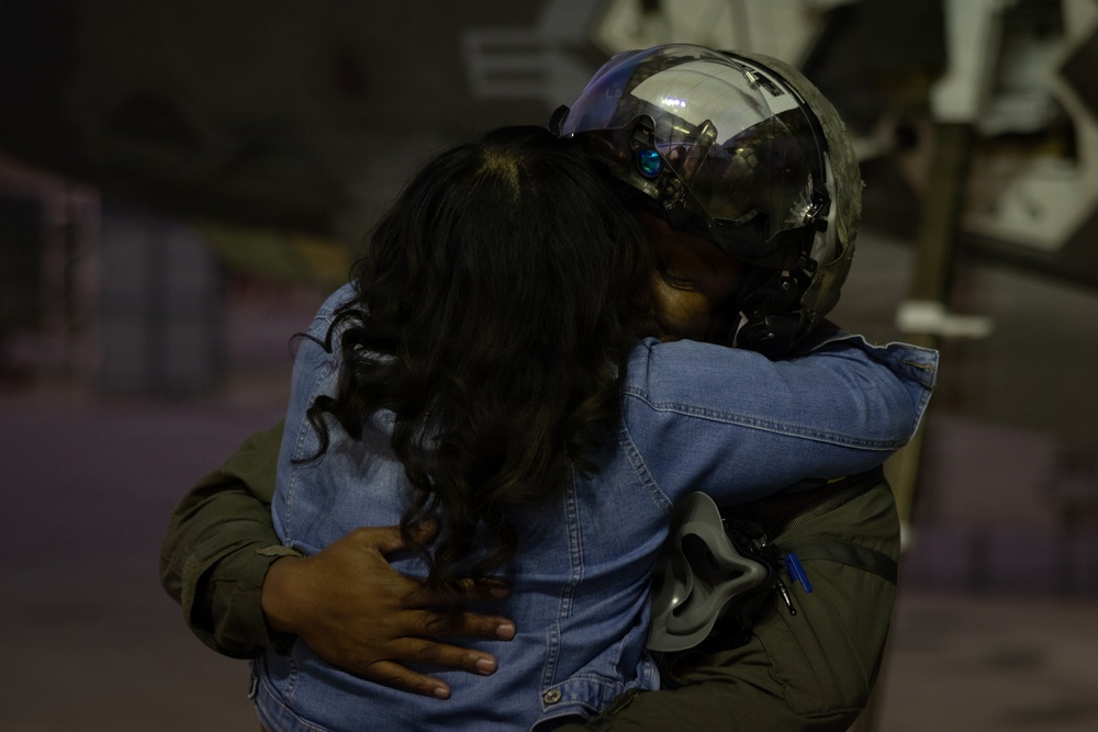 VMFA-211 Returns Homes after Deployment to Japan