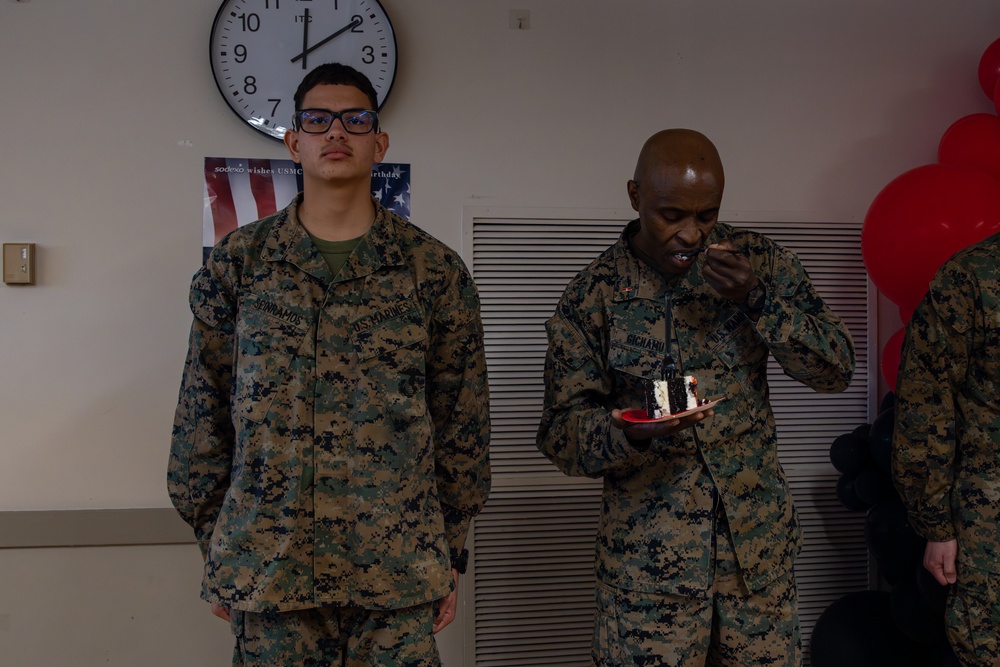 CBIRF Conducts a Cake Cutting Ceremony for the Marine Corps 250th Birthday
