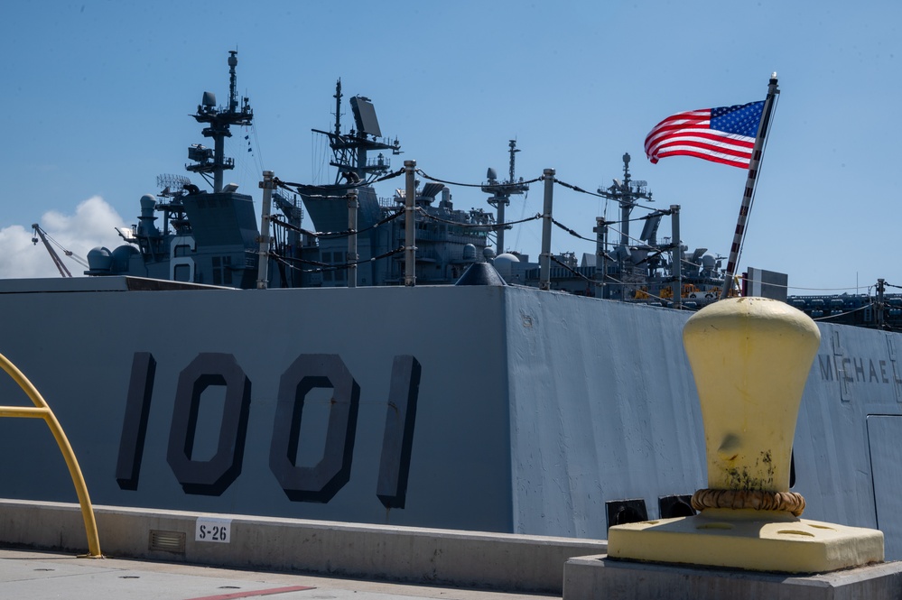 USS Michael Monsoor (DDG 1001) Returns to Homeport