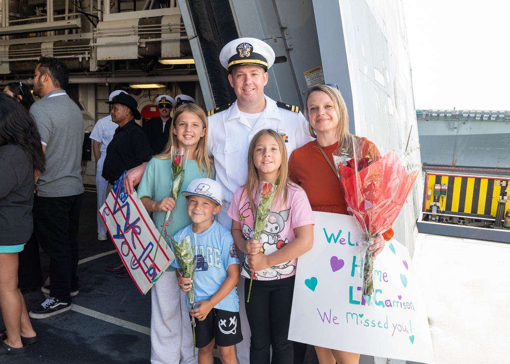 USS Michael Monsoor (DDG 1001) Returns to Homeport