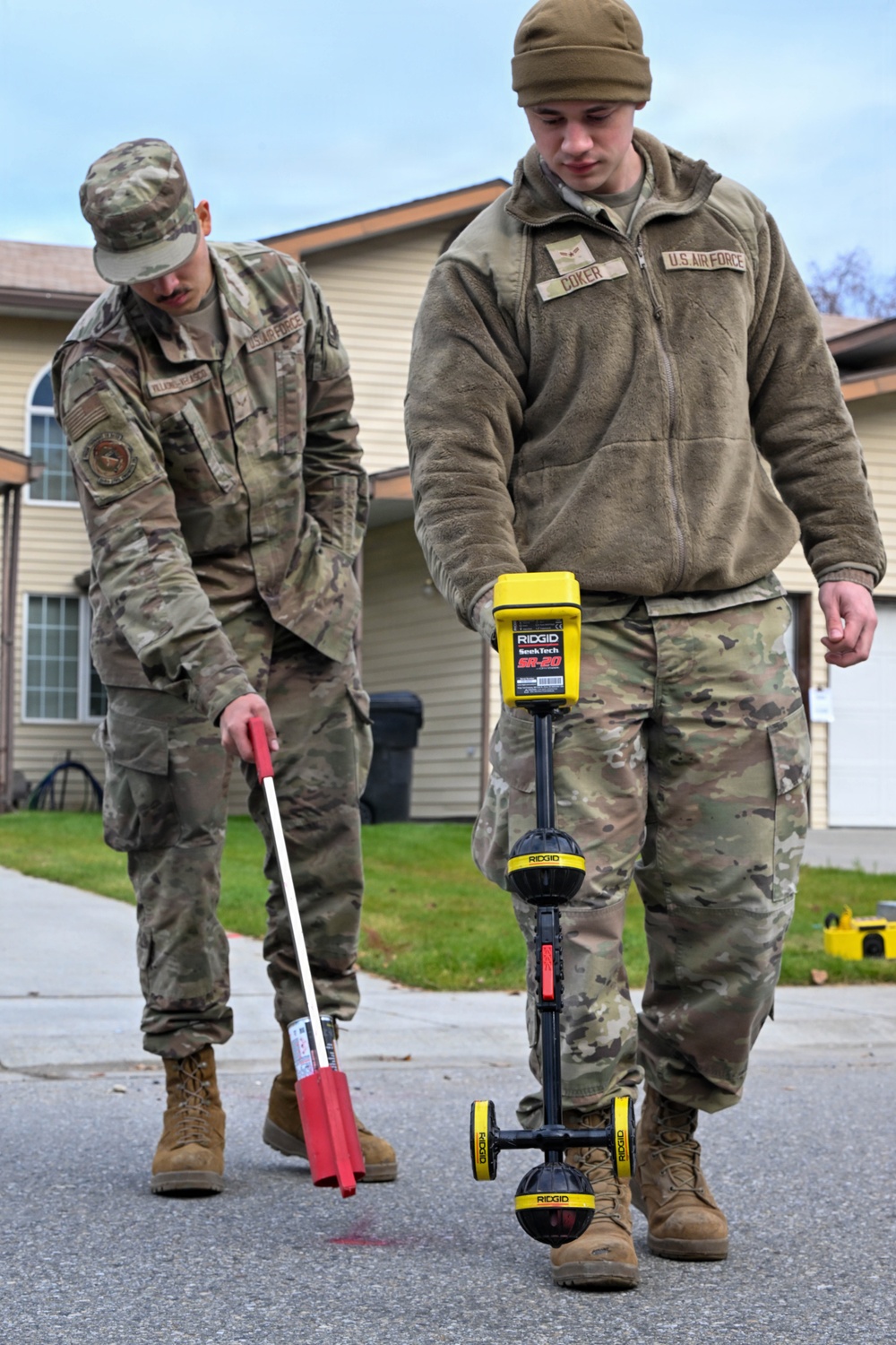 354th CES repairs housing