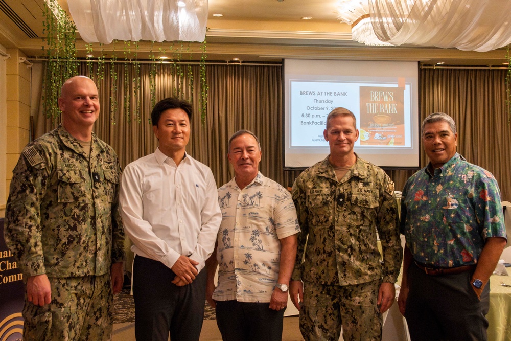JRM commander attends Guam Chamber of Commerce meeting