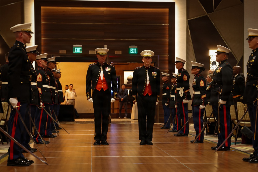 1st Marine Division celebrates the 250th Marine Corps Birthday