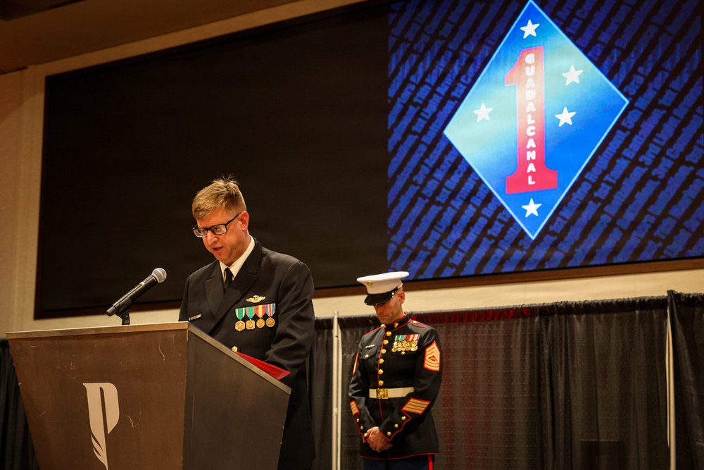 1st Marine Division celebrates the 250th Marine Corps Birthday