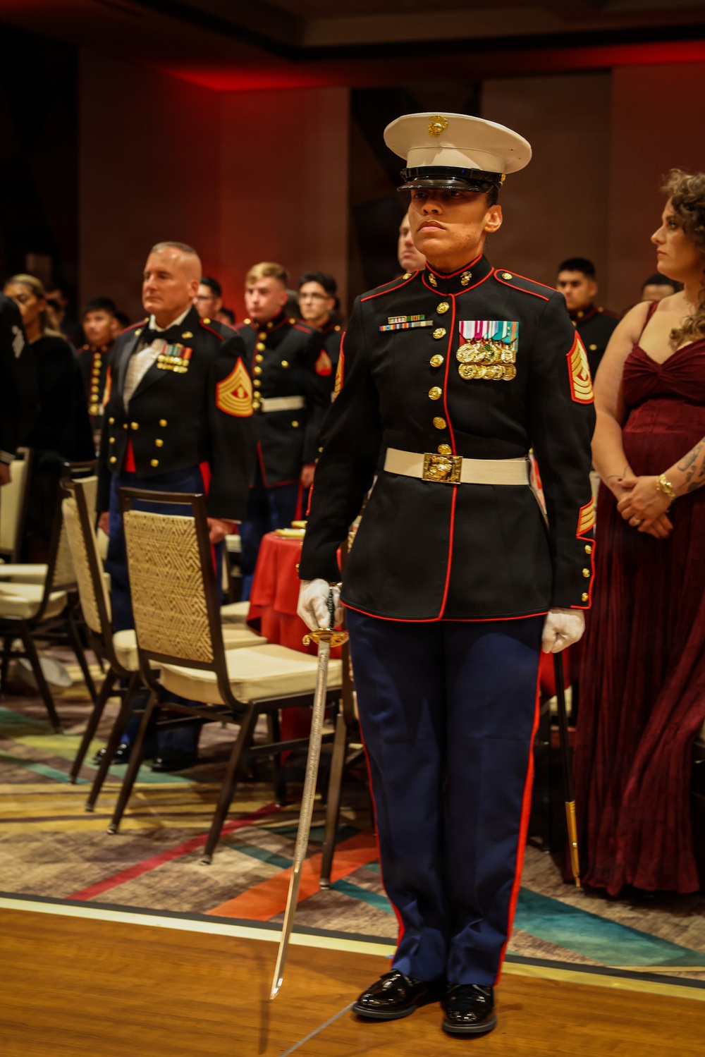 1st Marine Division celebrates the 250th Marine Corps Birthday