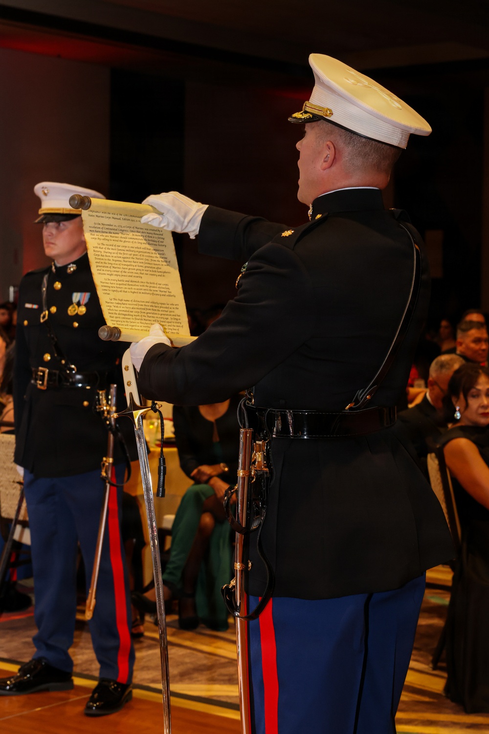 1st Marine Division celebrates the 250th Marine Corps Birthday