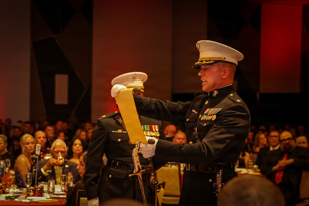 1st Marine Division celebrates the 250th Marine Corps Birthday