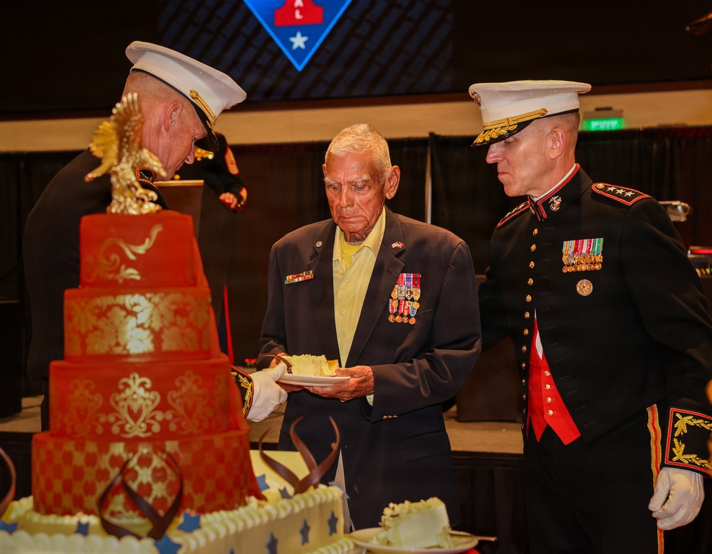 1st Marine Division celebrates the 250th Marine Corps Birthday