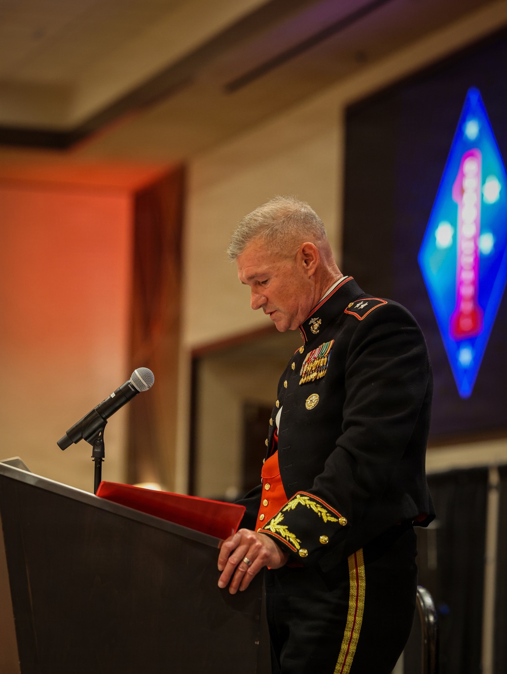 1st Marine Division celebrates the 250th Marine Corps Birthday