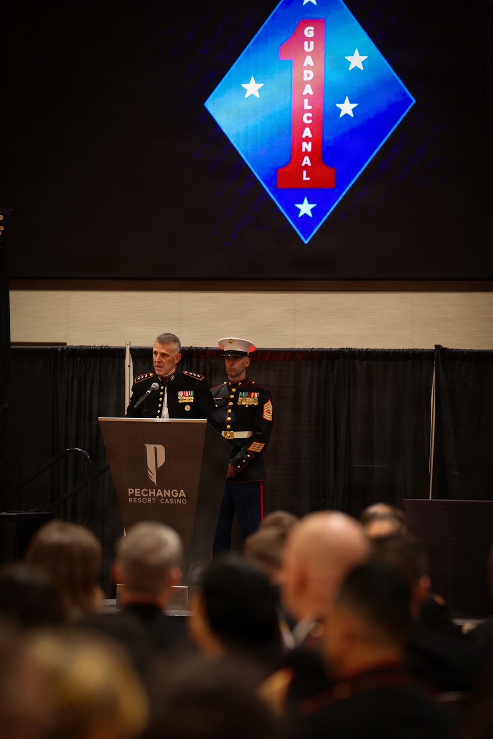 1st Marine Division celebrates the 250th Marine Corps Birthday