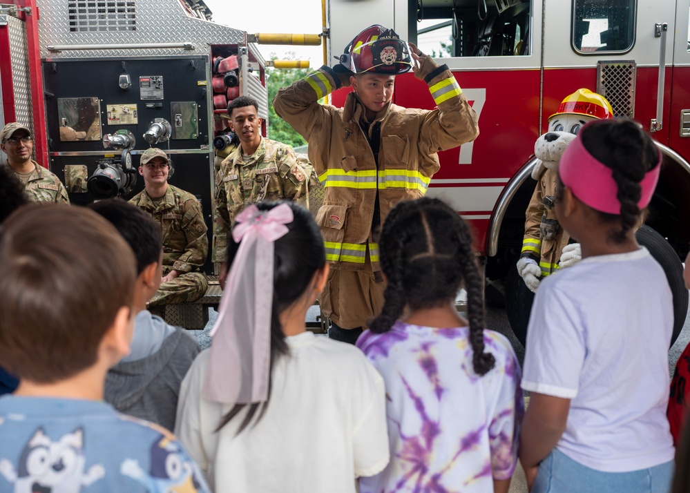 Fire Prevention Week at Osan Air Base