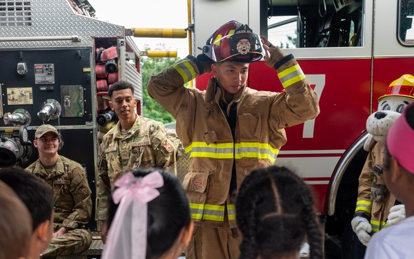 Fire Prevention Week at Osan Air Base
