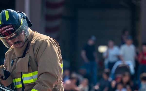 Fire Prevention Week at Osan Air Base