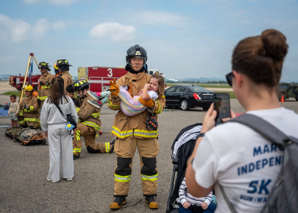 Fire Prevention Week at Osan Air Base