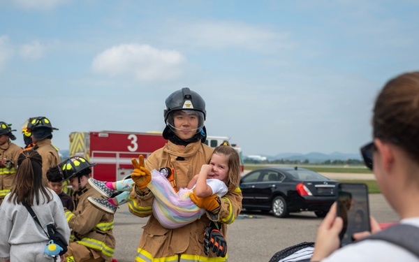 Fire Prevention Week at Osan Air Base